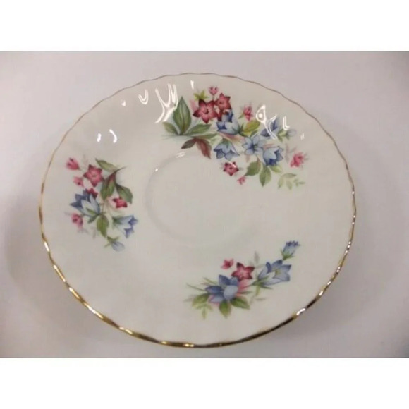 Royal Albert Summertime Series Bluebell Teacup Saucer - Picture 7 of 8